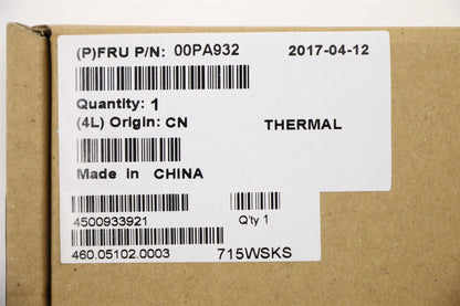 Lenovo Yoga 460 Fan Heatsink 00PA930