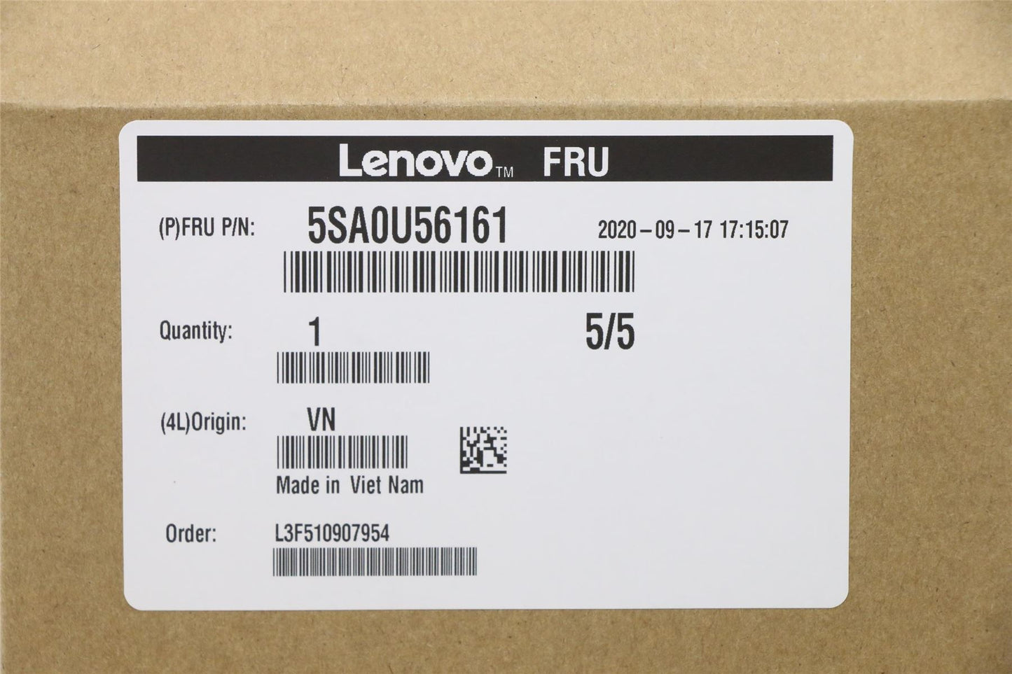 Lenovo 5SA0U56161 SP Intel G6400 4.0GHz/2C/4M 58W