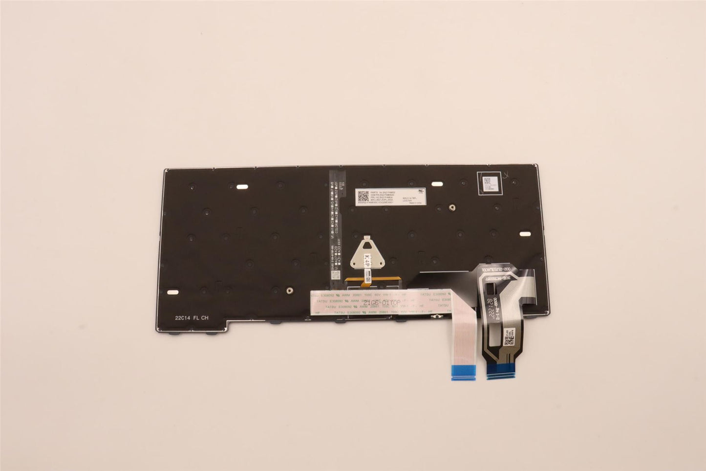 Lenovo ThinkPad C14 Gen 1 Keyboard Polish Black 5N21F49834