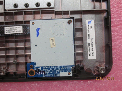 Lenovo Palmrest,WO/FPR, ALPS,INTEL 01AW175