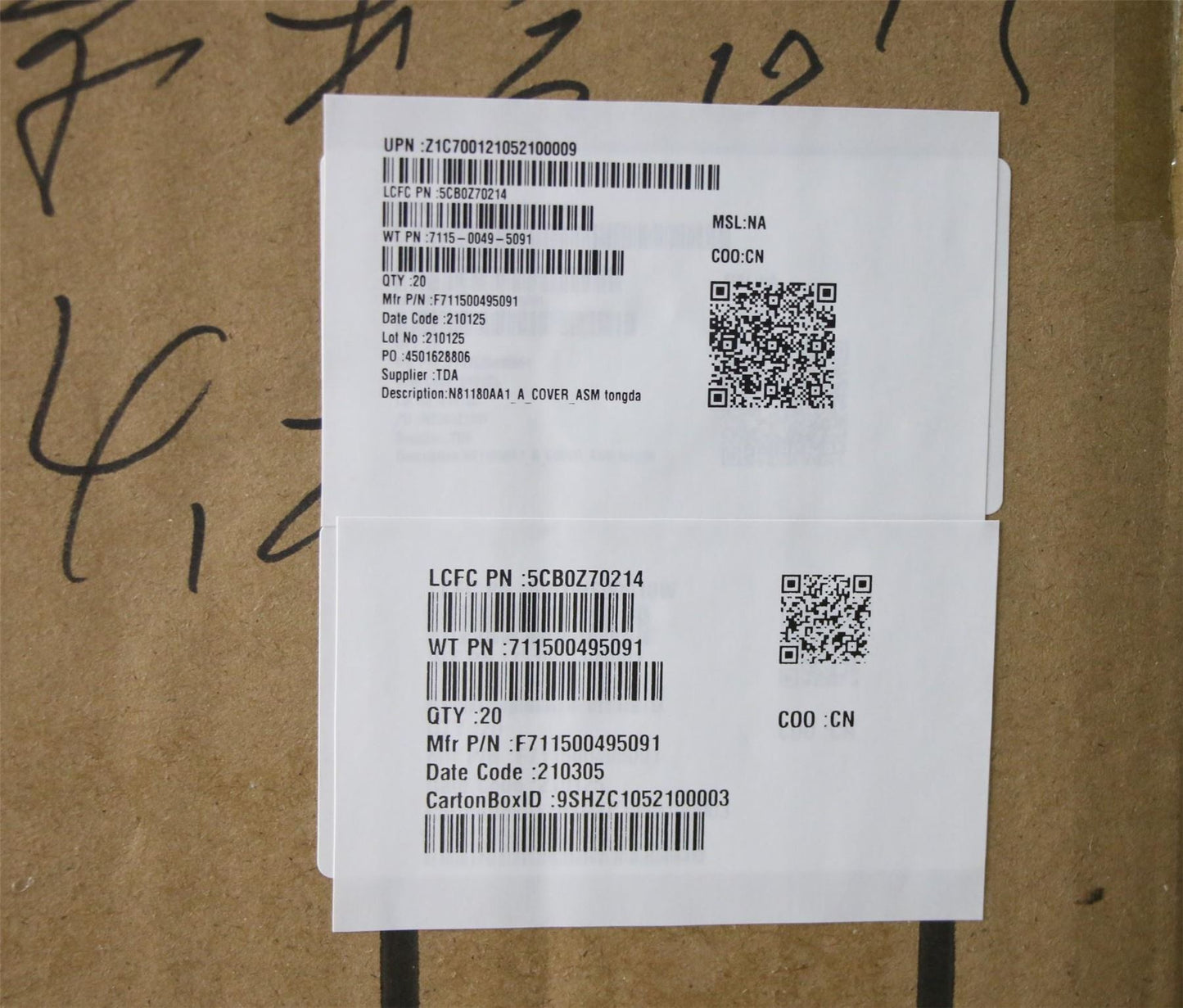 Lenovo IdeaPad 4G-14Q8C05 5G-14Q8X05 LCD-Abdeckung hinten hinten Gehäuse 5CB0Z70214