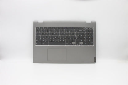 Lenovo Chromebook C340-15 Keyboard Palmrest Top Cover UK Grey Backlit 5CB0U43700
