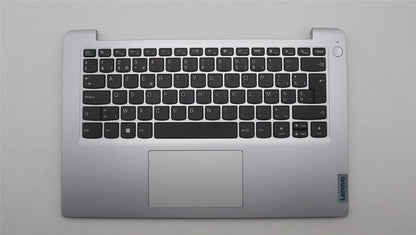 Lenovo IdeaPad 1 14AMN7 Palmrest Cover Touchpad Keyboard Belgian 5CB1J63767