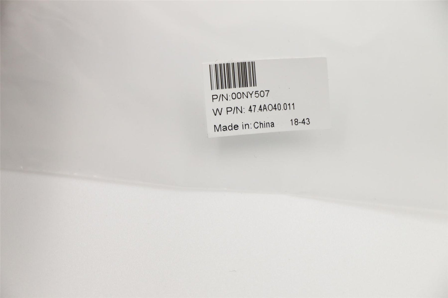 Lenovo 00NY507 MECHANICAL Extra Sponge,A-cover,ripple