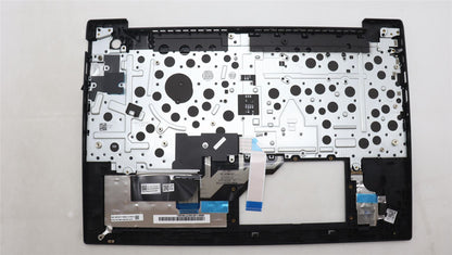 Lenovo ThinkPad E16 Gen 1 Palmrest Cover Keyboard UK Black Backlit 5M11J05729