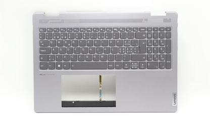 Lenovo Yoga 7 16ARP8 Keyboard Palmrest Top Cover Switzerland 5CB1L50420