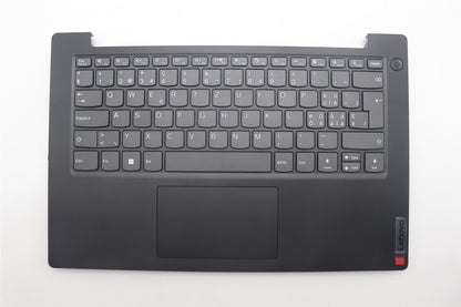 Lenovo V14 G4 AMN Palmrest Cover Touchpad Keyboard Swiss Black 5CB1K98101