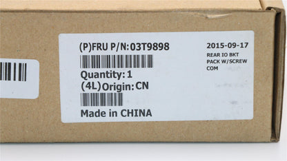 Lenovo 03T9898 MECH_ASM ASSY_REAR_IO_BRKT_Monteg
