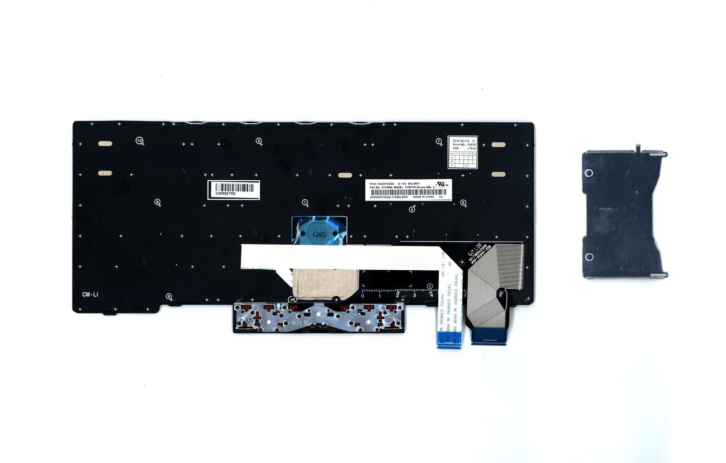 Lenovo ThinkPad X395 X390 X280 L13 s A285 Keyboard Hebrew Black 01YP014