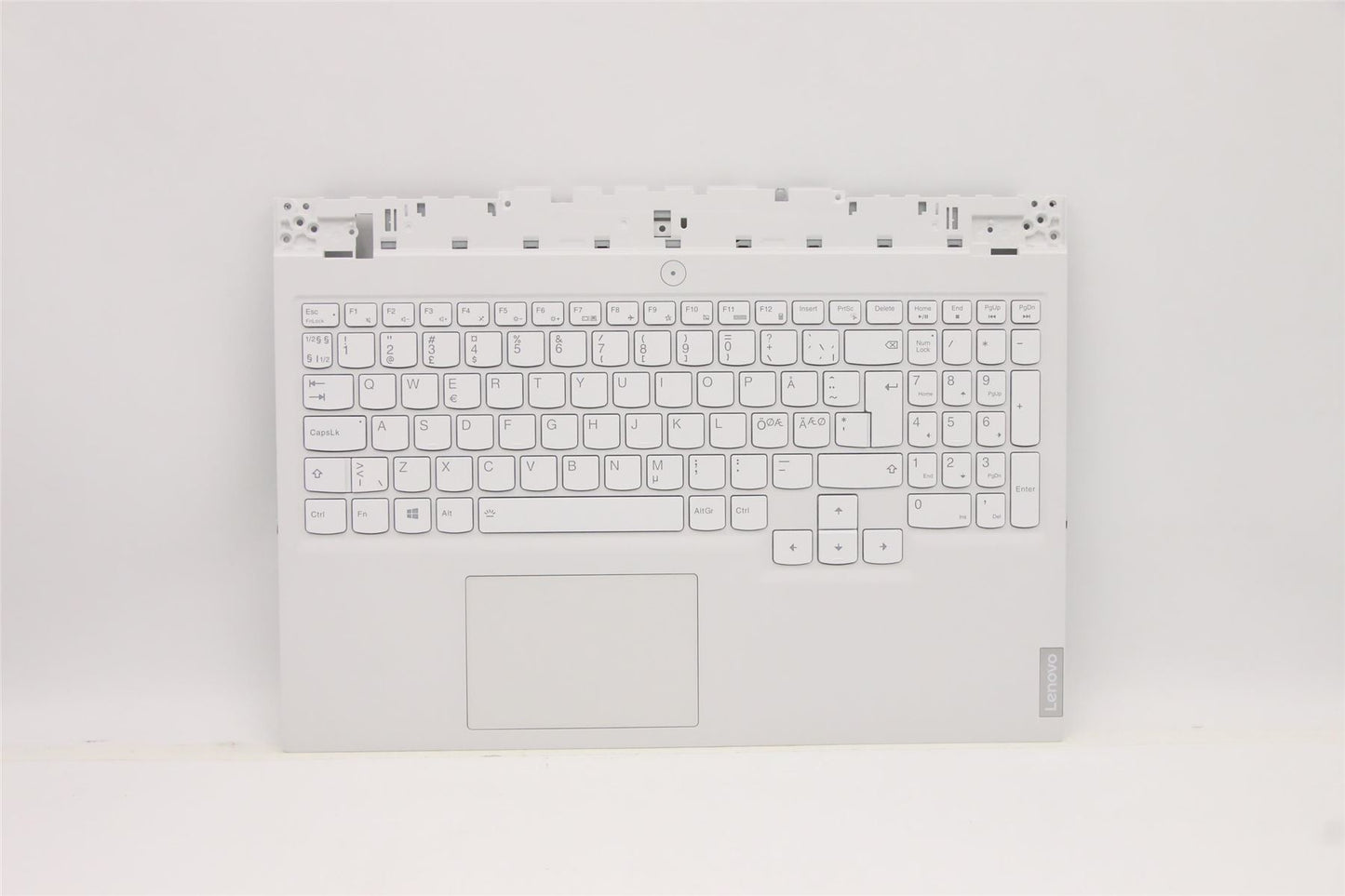 Lenovo 5 15ACH6A Palmrest Cover Touchpad Keyboard Nordic Slate Grey 5CB1C74886