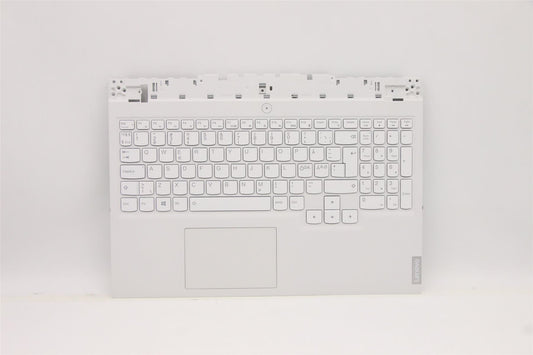 Lenovo 5 15ACH6A Palmrest Cover Touchpad Keyboard Nordic Slate Grey 5CB1C74886