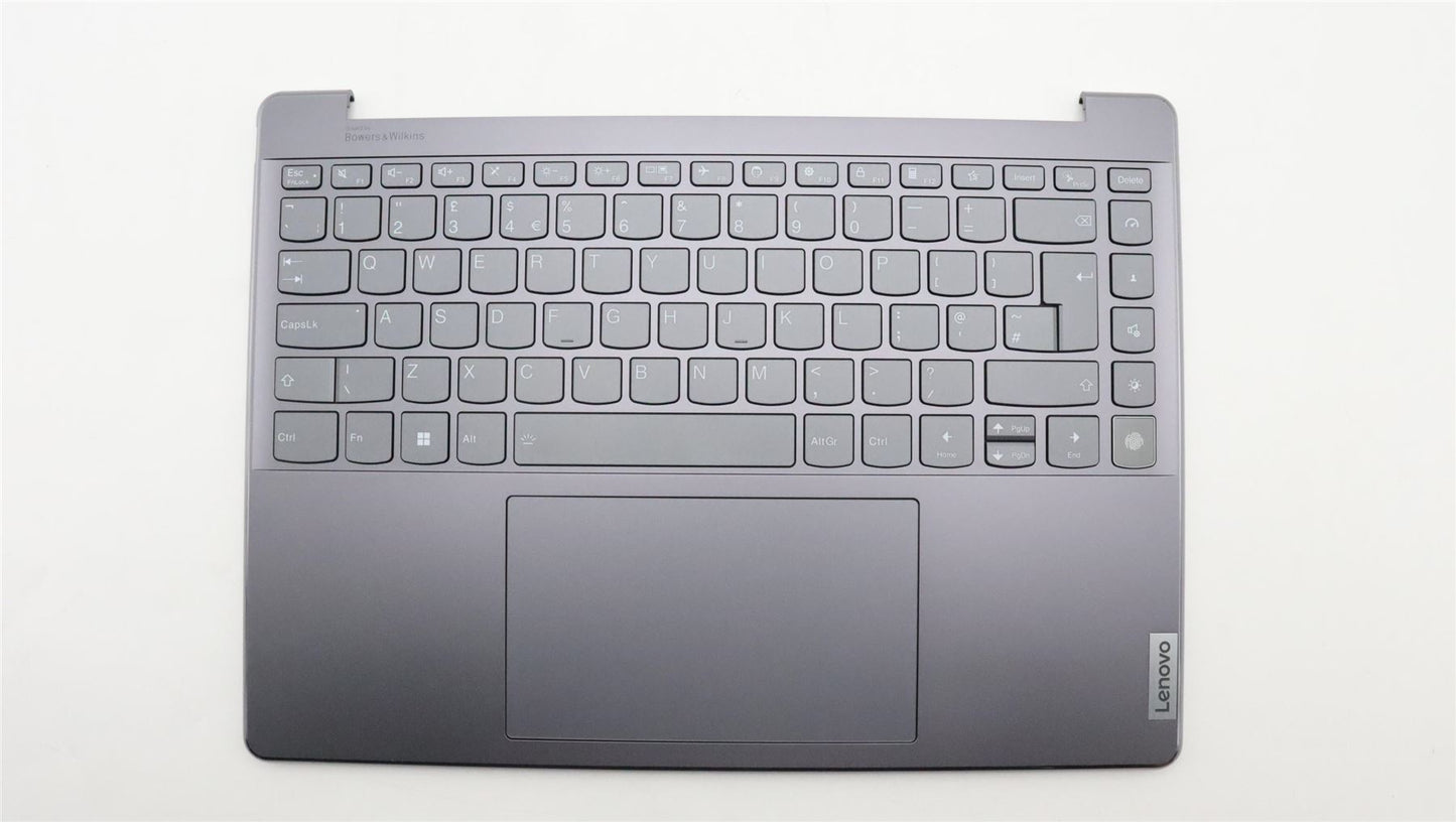 Lenovo Yoga 9 14IRP8 Palmrest Touchpad Cover Keyboard UK Europe Grey 5CB1K62506