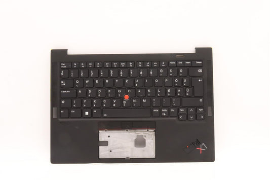 Lenovo Carbon X1 10th Tastatur Handballenauflage Obere Abdeckung Deutsch Schwarz 5M11H44230