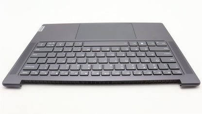 Lenovo Yoga 7 14IRH8 Palmrest Cover Touchpad Keyboard US Storm Grey 5CB1L39386