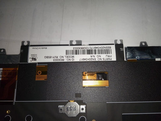 Lenovo KBD, BG, LB, screw, CHY, Backlit Bulgarian Keyboard 01AW944
