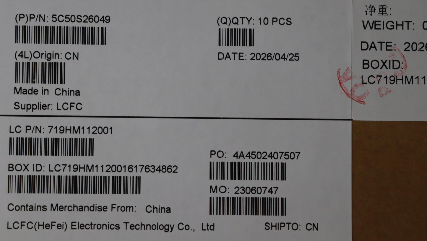 Lenovo CARDPOP L 83RQ IO/B I/O Board 5C50S26049
