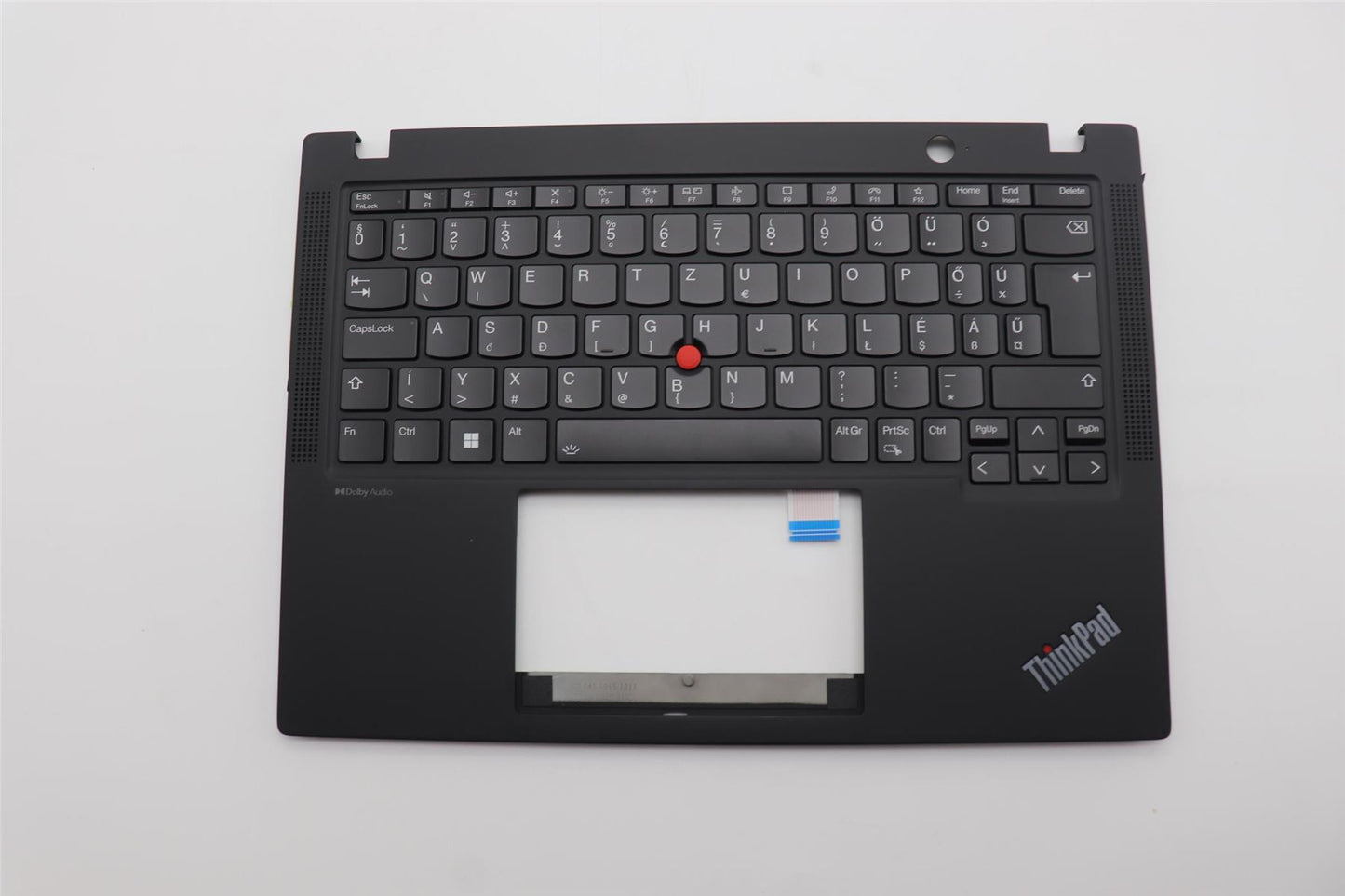 Lenovo ThinkPad X13 Gen 4 Palmrest Cover Keyboard Hungarian Black 5M11L86187