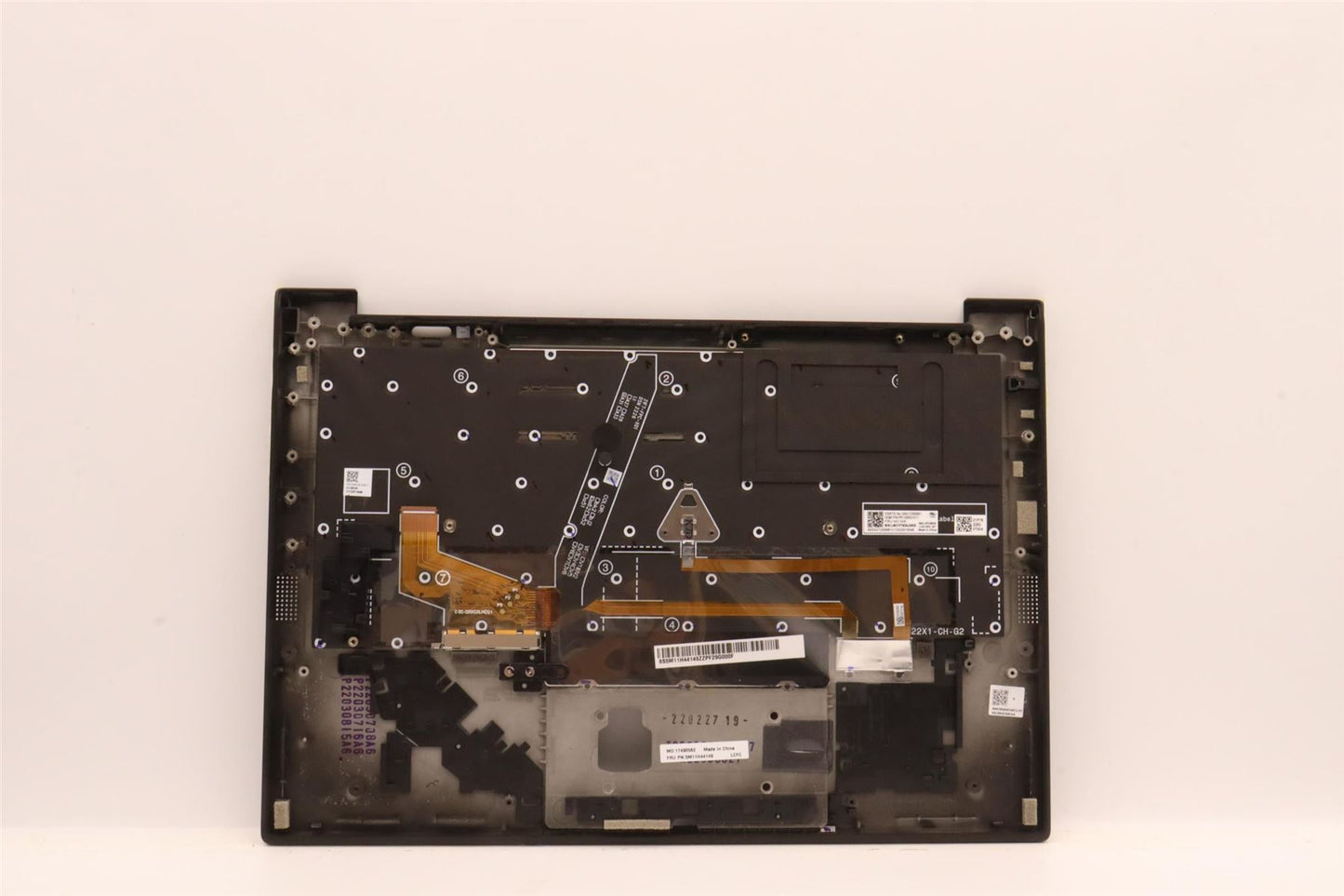 Lenovo ThinkPad X1 10th Gen Keyboard Palmrest Top Cover German 5M11H44149
