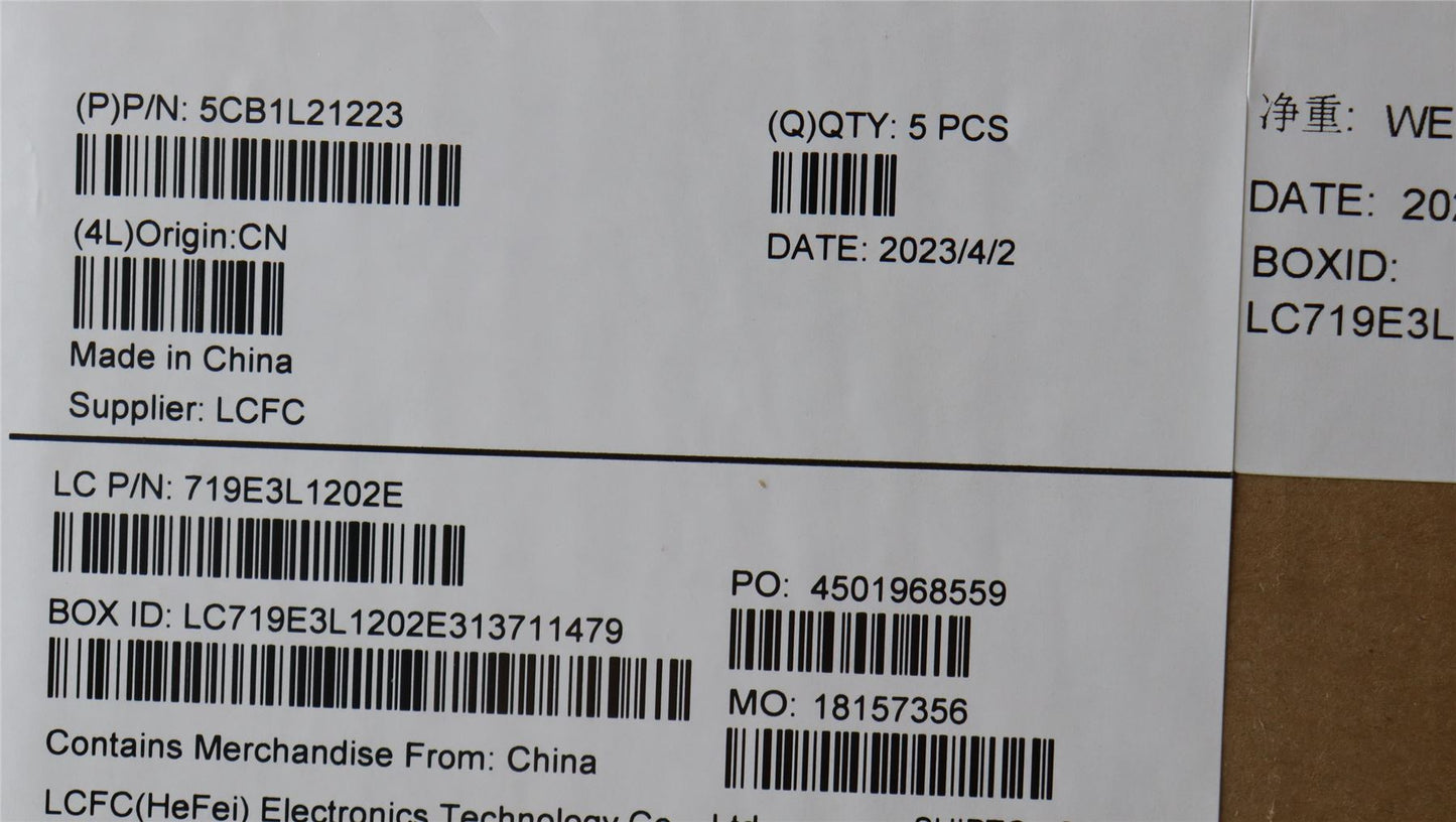 Lenovo IdeaPad 3 15AMN8 Palmrest Cover Touchpad Keyboard Italian 5CB1L21223
