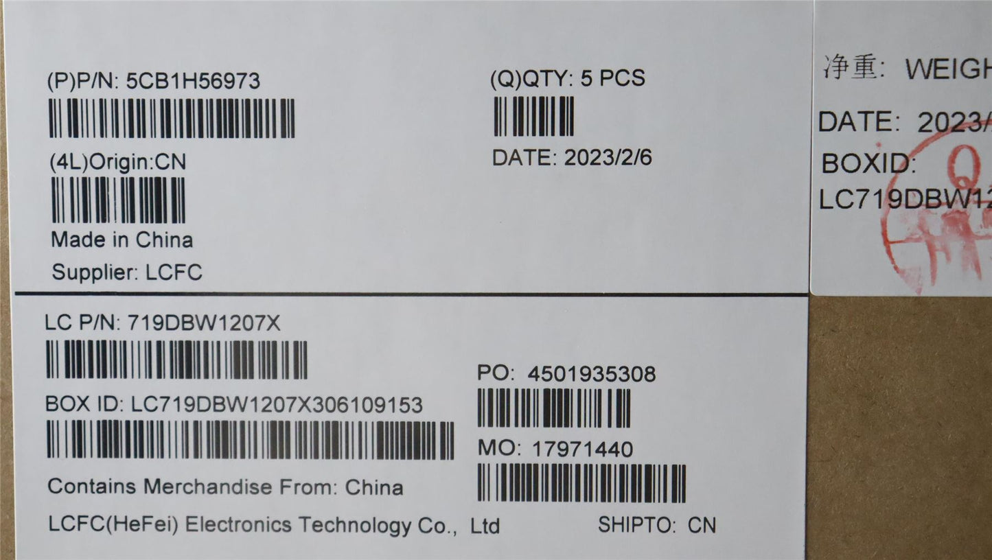Lenovo Upper Case ASM_GER L82RJ NFP AG BL 5CB1H56973