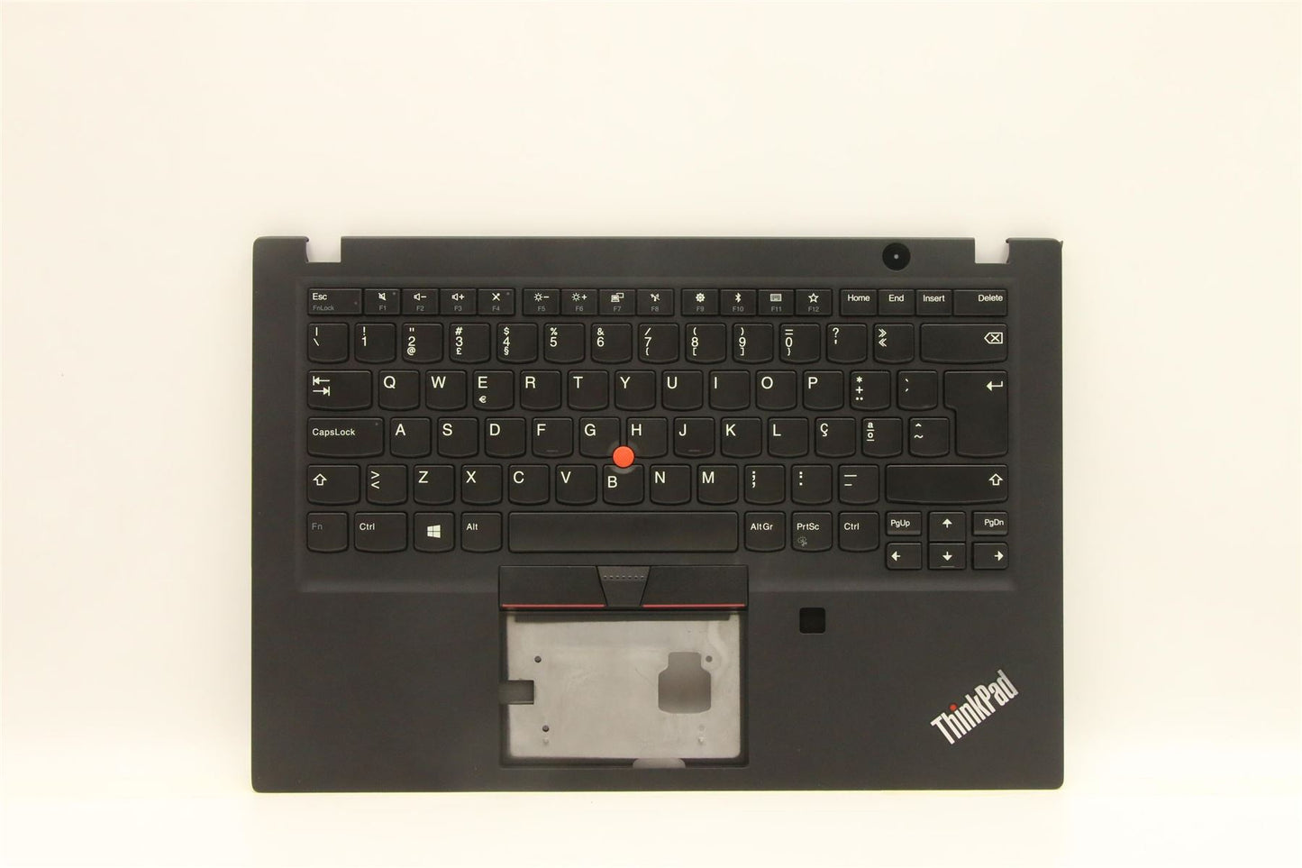 Lenovo ThinkPad T495s Keyboard Palmrest Top Cover Portuguese Black 5M11A08438