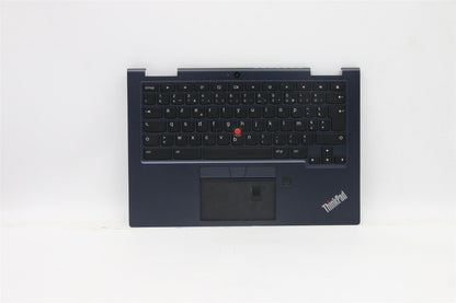 Lenovo Yoga C13 1 Keyboard Palmrest Top Cover French Black Backlit 5M10Z54477