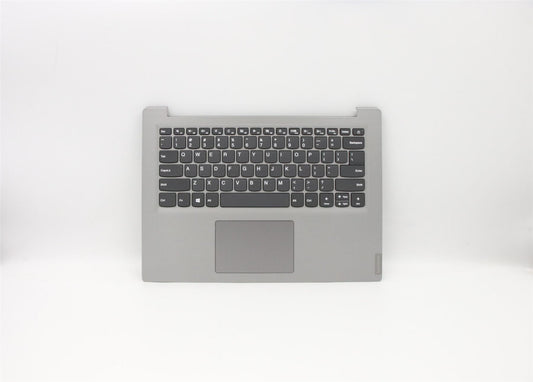 Lenovo IdeaPad S145-14IIL Palmrest Cover Touchpad Keyboard US Grey 5CB0X55775