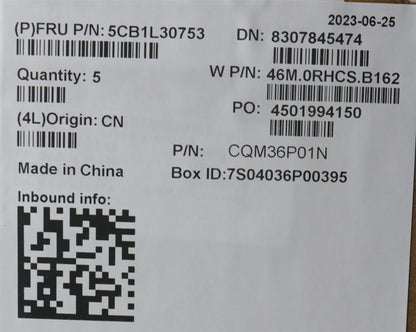 Lenovo Upper Case ASM_UKE W 82Y0 SB 5CB1L30753