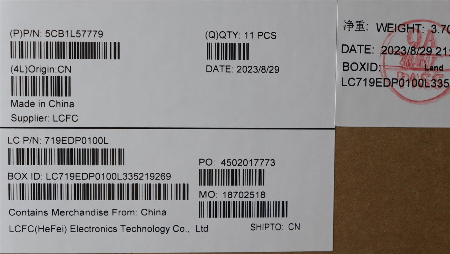 Lenovo COVER X13G4_D_COVER_S_5G_BLK_ASSY 5CB1L57779
