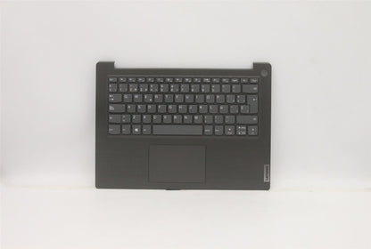 Lenovo V14 G1 IML Palmrest Cover Touchpad Keyboard Spanish Iron Grey 5CB1C17478