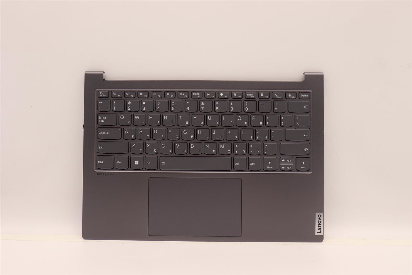 Lenovo IdeaPad 7 14IAP7 Palmrest Cover Touchpad Keyboard Hebrew 5CB1H70844