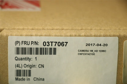 Lenovo FRU Camera 1.0M 720P 03T7067