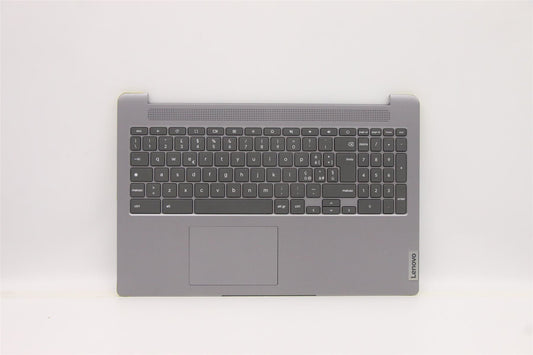 Lenovo Chromebook 15IJL6 Keyboard Palmrest Top Cover Italian Grey 5CB1D69634