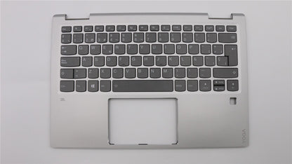 Lenovo Yoga 720-13IKB Keyboard Palmrest Top Cover Spanish Silver 5CB0N67912