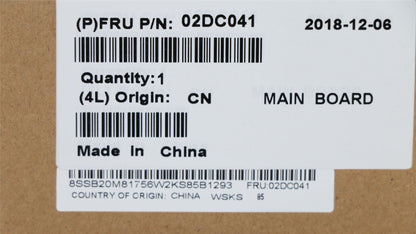 Lenovo ThinkPad 11e 5th Gen Motherboard Mainboard UMA intelm37Y30 4G 02DC041