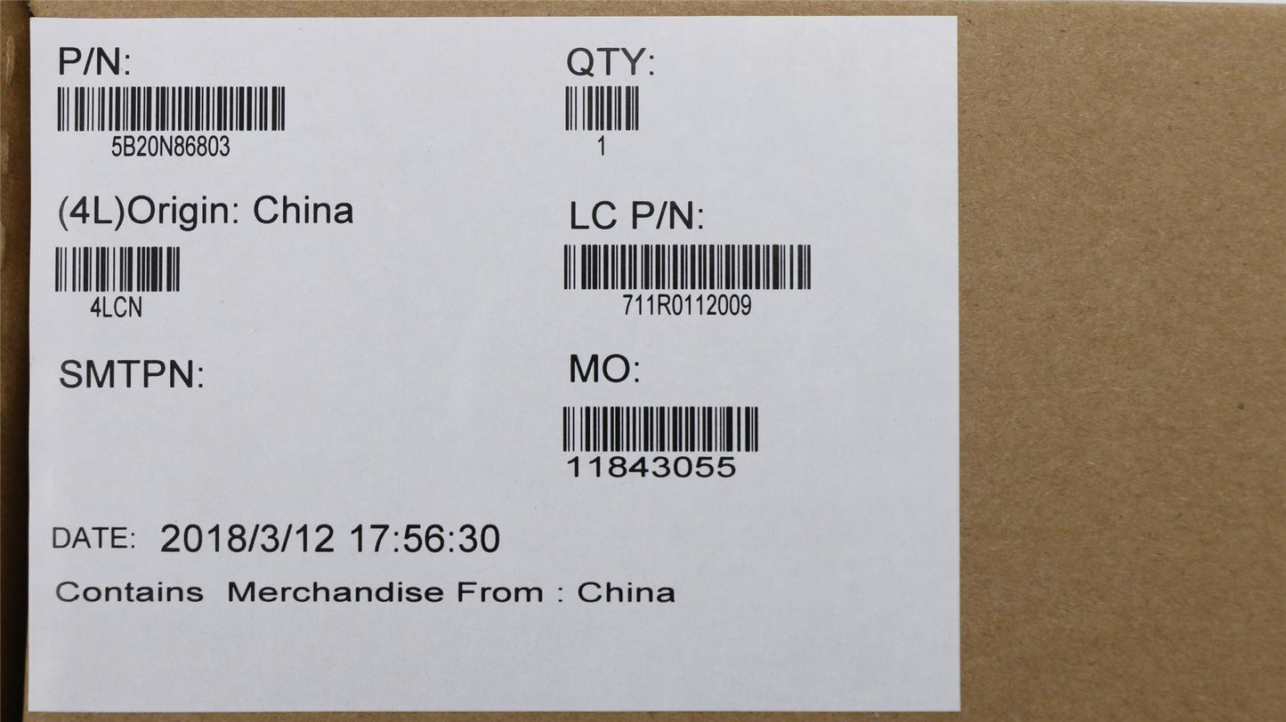 Lenovo 5B20N86803 MB L80XHMB 241 I76500U UMA WIN