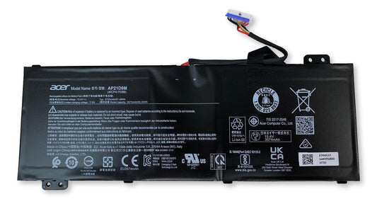 Acer Nitro AN515-58 ANV15-51 AN16-51 AN515-46 AN515-47 Battery KT.0040G.015