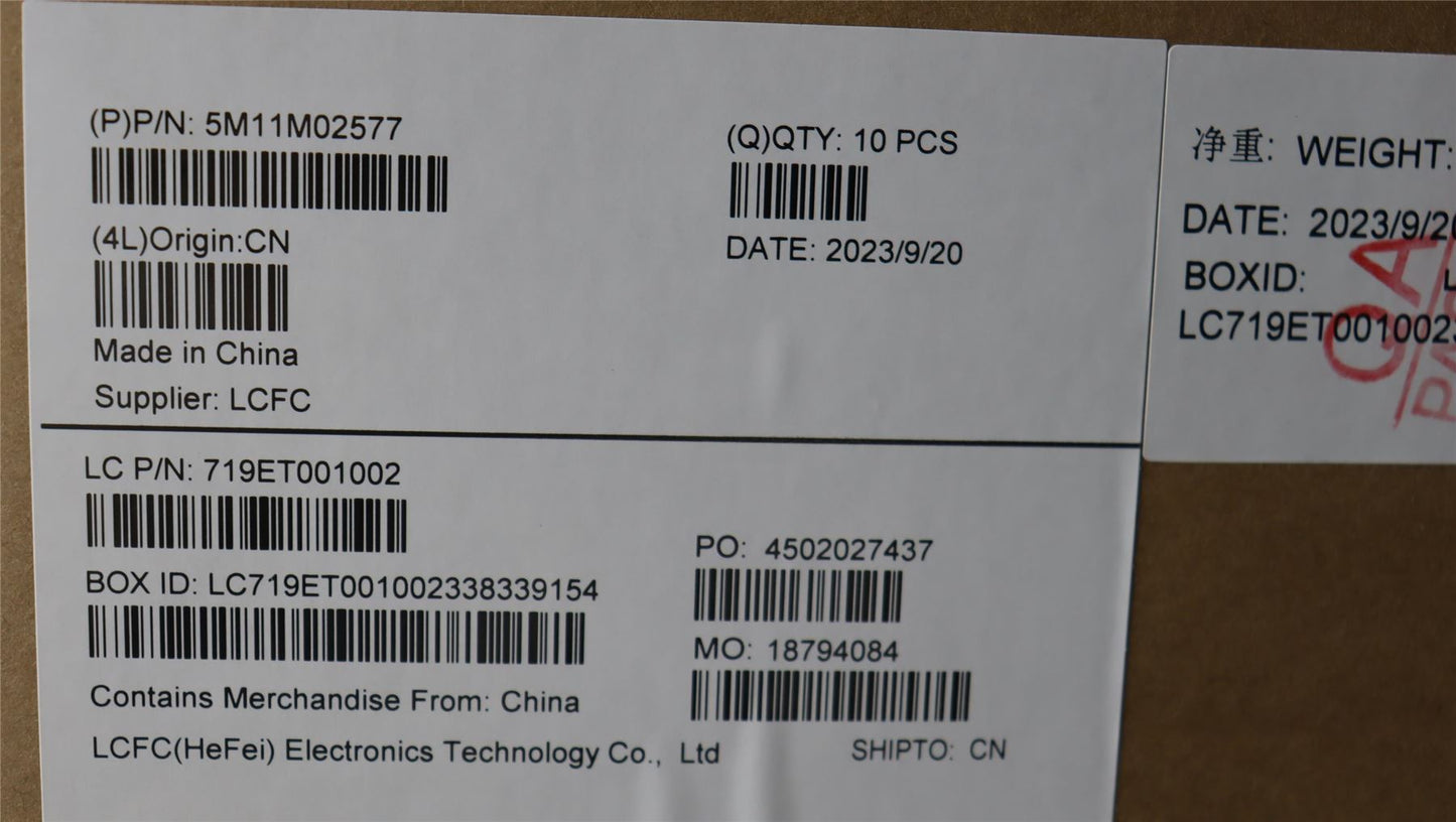 Lenovo ThinkPad T14s Gen 4 Screen LCDAssembly 5M11M02577
