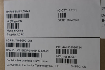 Lenovo ThinkPad T14s Gen 4 Keyboard Palmrest Top Cover Black Backlit 5M11L59441