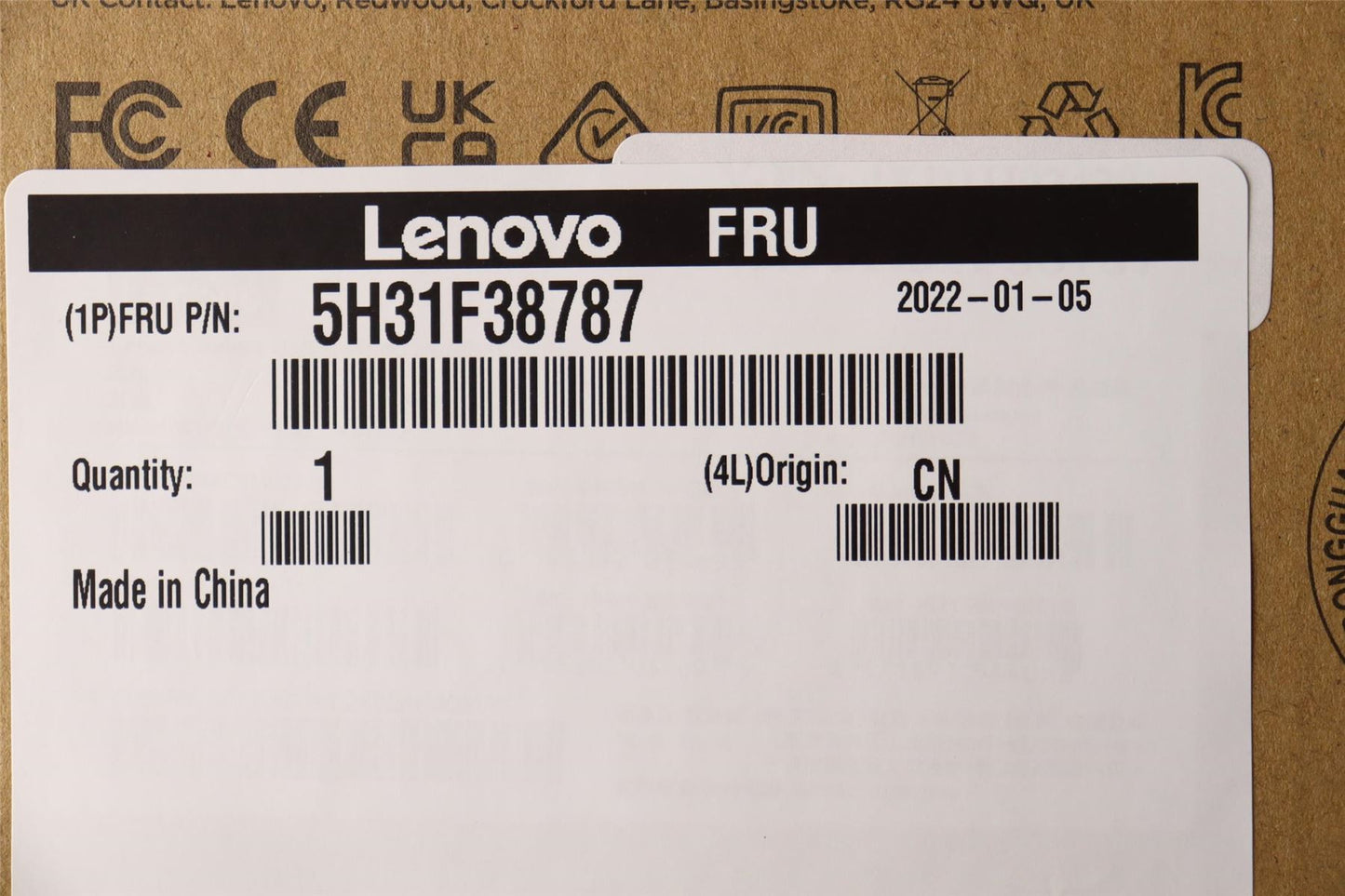 Lenovo HEADSET FRUSelect USB-C Headset 5H31F38787