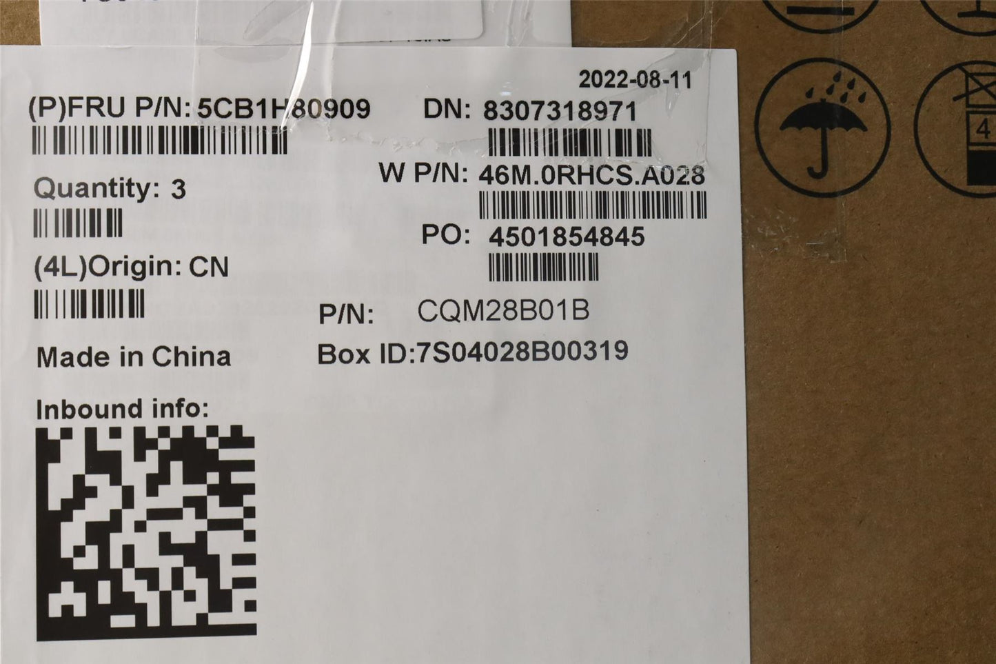 Lenovo IdeaPad 5 16IAU7 Keyboard Palmrest Top Cover Czech slovakian 5CB1H80909