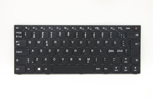 Lenovo IdeaPad 110-14ISK Keyboard Nordic Black 5N20L25789 5N20L25853 5N20L25858