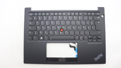 Lenovo ThinkPad E14 Gen 5 s Keyboard Palmrest Top Cover French Black 5M11L60854