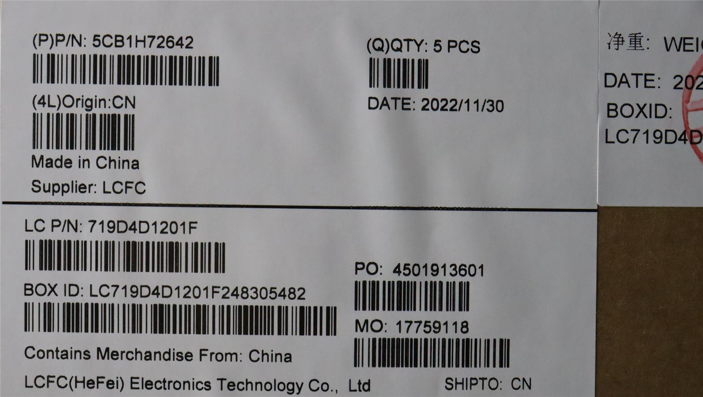 Lenovo Upper Case ASM_UKE L82RM AG_FP 5CB1H72642
