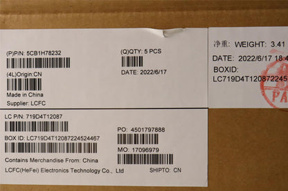 Lenovo IdeaPad 3 15IAU7 3 15ABA7 Keyboard Palmrest Top Cover UK Blue 5CB1H78232