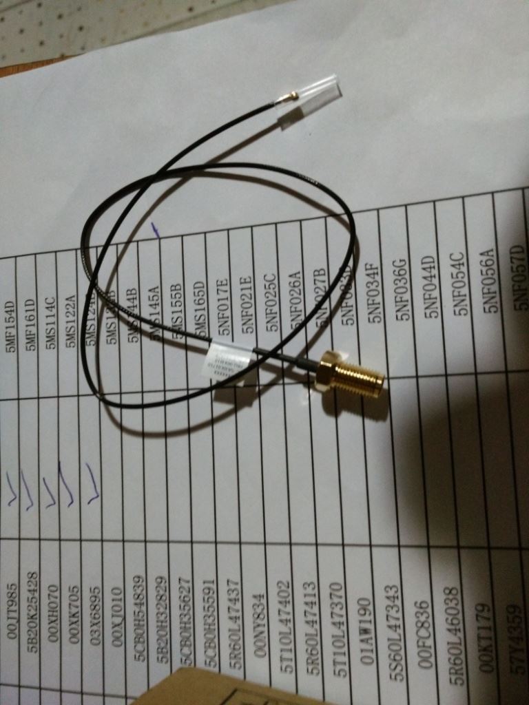 Lenovo IdeaCentre P330 P350 300S-08IHH Wifi Wi-Fi Antenna Card Board 00XJ010