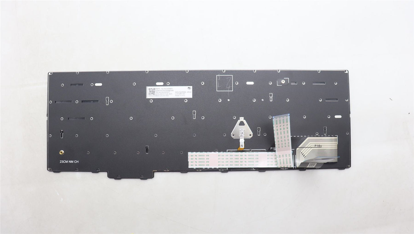 Lenovo ThinkPad T16 Gen 2 P16s Gen 2 L15 Gen 4 Keyboard Ukrainian 5N21K05151