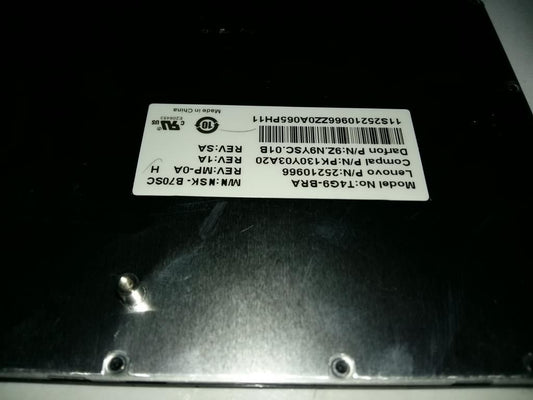 Lenovo DFT4G9BRA103KeyBlackKeyBlackFrameKBD Keyboard 25210966