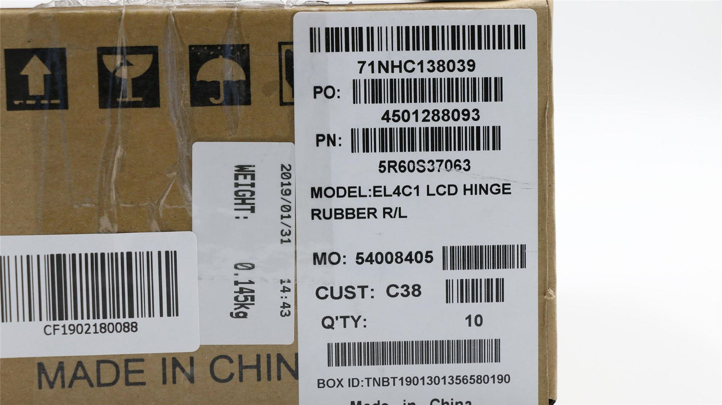 Lenovo 5R60S37063 RUBBER HINGE RUBBER C 81N6 R/L