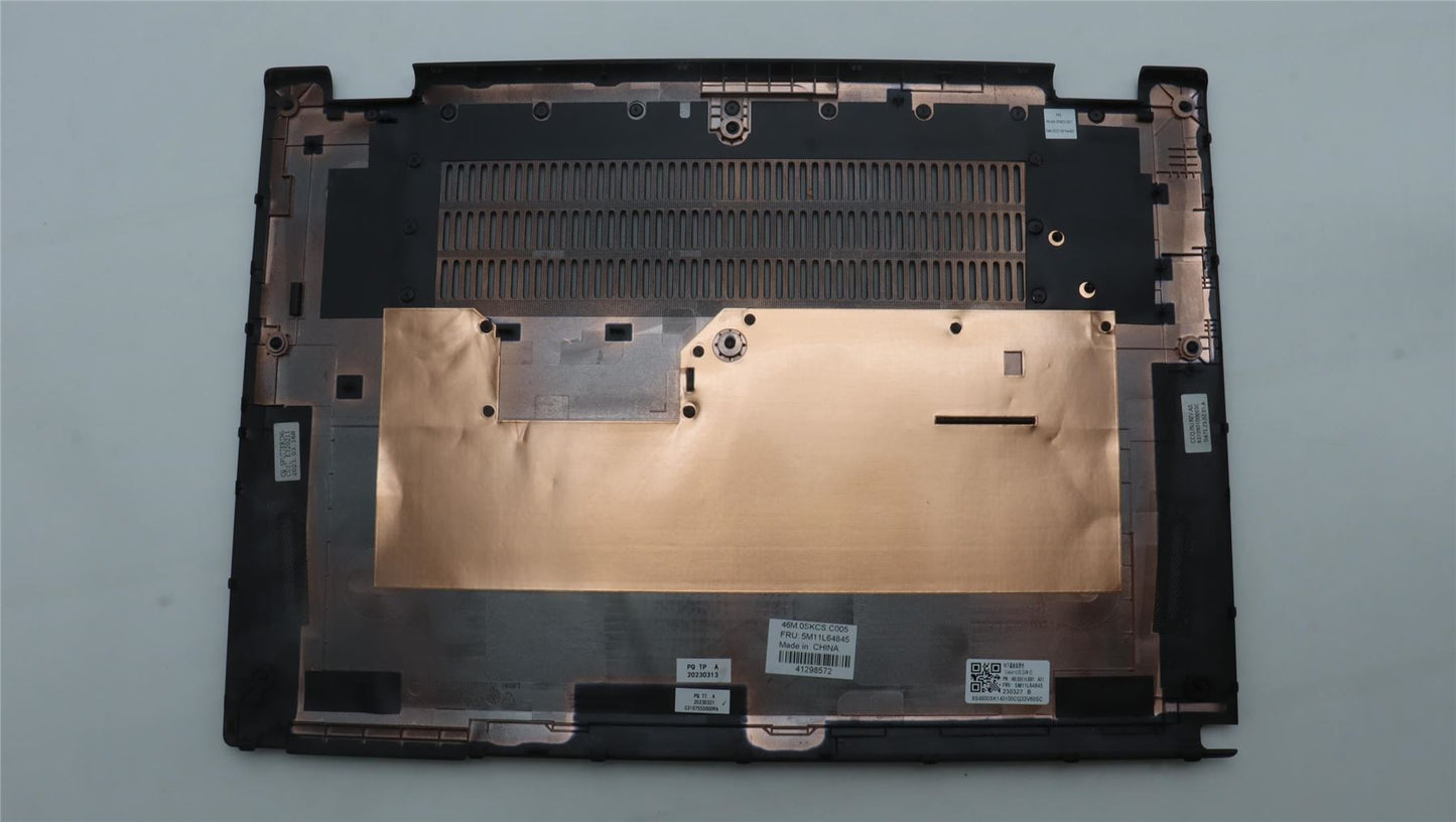 Lenovo Yoga L13 Gen 4 Bottom Base Lower Chassis Cover Black 5M11L64845